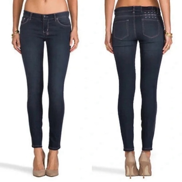 Ksubi Denim - NWT KSUBI "Skinny Pins" Low Rise Dark Wash Skinny Jean Size 26